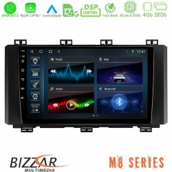 Bizzar M8 Series Seat Ateca 2017-2021 8core Android12 4+32GB Navigation Multimedia Tablet 9