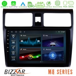 Bizzar M8 Series Suzuki Swift 2005-2010 8core Android12 4+32GB Navigation Multimedia Tablet 10