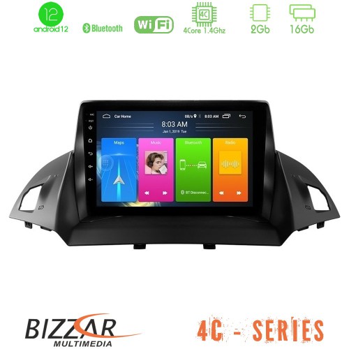 Bizzar 4C Series Ford C-Max/Kuga 4Core Android12 2+16GB Navigation Multimedia Tablet 9 Bizzar 4C Series Ford C-Max/Kuga 4Core Android12 2+16GB Navigation Multimedia Tablet 9