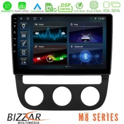 Bizzar M8 Series VW Jetta 8core Android12 4+32GB Navigation Multimedia Tablet 10