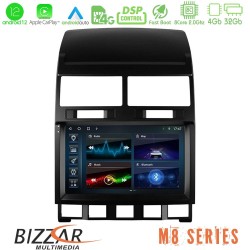 Bizzar M8 Series VW Touareg 2002 – 2010 8core Android12 4+32GB Navigation Multimedia Tablet 9