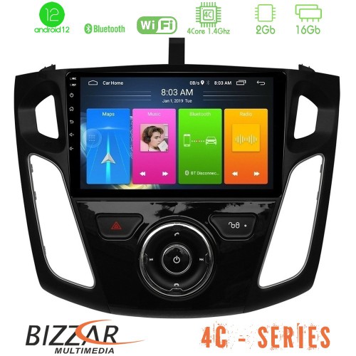 Bizzar 4C Series Ford Focus 2012-2018 4Core Android12 2+16GB Navigation Multimedia Tablet 9 Bizzar 4C Series Ford Focus 2012-2018 4Core Android12 2+16GB Navigation Multimedia Tablet 9