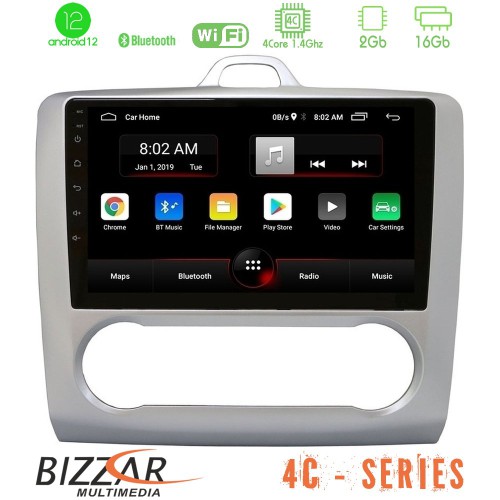 Bizzar 4C Series Ford Focus Auto AC 4Core Android12 2+16GB Navigation Multimedia 9 Bizzar 4C Series Ford Focus Auto AC 4Core Android12 2+16GB Navigation Multimedia 9