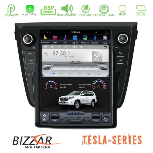 Bizzar Nissan X-Trail T32 2014-2020 Tesla 12.1 Bizzar Nissan X-Trail T32 2014-2020 Tesla 12.1