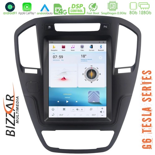 Bizzar Opel Insignia 2008-2013 Android 11 (8+128GB) Tesla Multimedia Station 10,4 Bizzar Opel Insignia 2008-2013 Android 11 (8+128GB) Tesla Multimedia Station 10,4