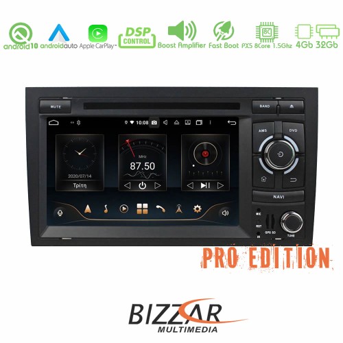 Bizzar Pro Edition Audi A4 Android 10 8core Navigation Multimedia Bizzar Pro Edition Audi A4 Android 10 8core Navigation Multimedia