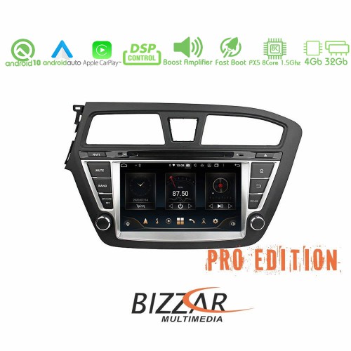 Bizzar Pro Edition Hyundai i20 Android 10 8core Navigation Multimedia Bizzar Pro Edition Hyundai i20 Android 10 8core Navigation Multimedia
