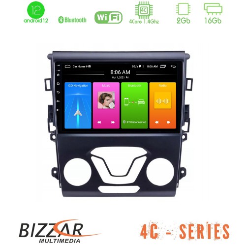 Bizzar 4C Series Ford Mondeo 2014-2017 4Core Android12 2+16GB Navigation Multimedia Tablet 9 Bizzar 4C Series Ford Mondeo 2014-2017 4Core Android12 2+16GB Navigation Multimedia Tablet 9