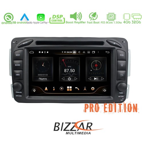 Bizzar Pro Edition Mercedes C/CLK Class Android 10 8core Navigation Multimedia Bizzar Pro Edition Mercedes C/CLK Class Android 10 8core Navigation Multimedia
