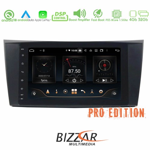 Bizzar Pro Edition Mercedes E/CLS Class Android 10 8core Navigation Multimedia Bizzar Pro Edition Mercedes E/CLS Class Android 10 8core Navigation Multimedia