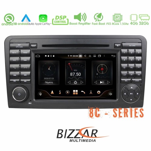 Bizzar Pro Edition Mercedes ML Class Android 10 8core Navigation Multimedia Bizzar Pro Edition Mercedes ML Class Android 10 8core Navigation Multimedia