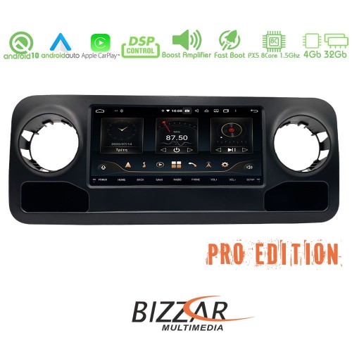 Bizzar Pro Edition Mercedes Sprinter W907 Android 10 8core Navigation Multimedia Bizzar Pro Edition Mercedes Sprinter W907 Android 10 8core Navigation Multimedia