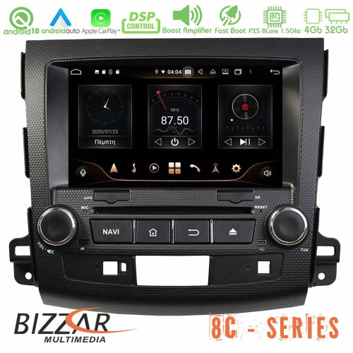 Bizzar Pro Edition Mitsubishi Outlander/Citroen C-Crosser/Peugeot 4007 Android 10 8core Navigation Multimedia Bizzar Pro Edition Mitsubishi Outlander/Citroen C-Crosser/Peugeot 4007 Android 10 8core Navigation Multimedia