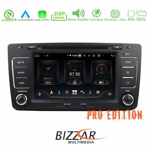 Bizzar Pro Edition Skoda Octavia 5 Android 10 8core Navigation Multimedia Bizzar Pro Edition Skoda Octavia 5 Android 10 8core Navigation Multimedia