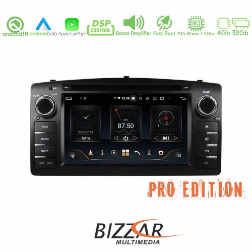 Bizzar Pro Edition Toyota Corolla Android 10 8core Navigation Multimedia Bizzar Pro Edition Toyota Corolla Android 10 8core Navigation Multimedia