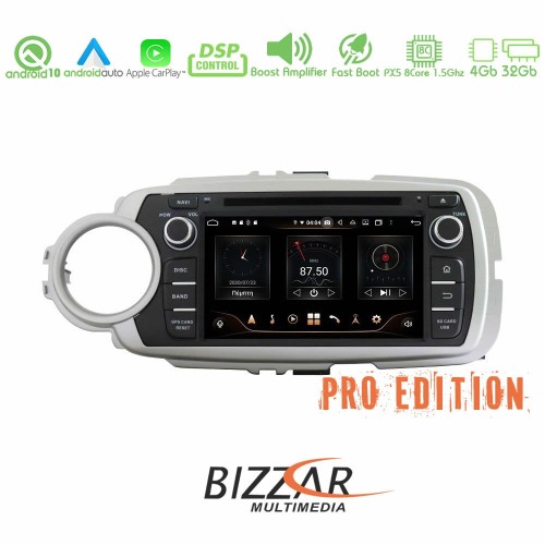 Bizzar Pro Edition Toyota Yaris 2012-2019 Android 10 8core Navigation Multimedia Bizzar Pro Edition Toyota Yaris 2012-2019 Android 10 8core Navigation Multimedia