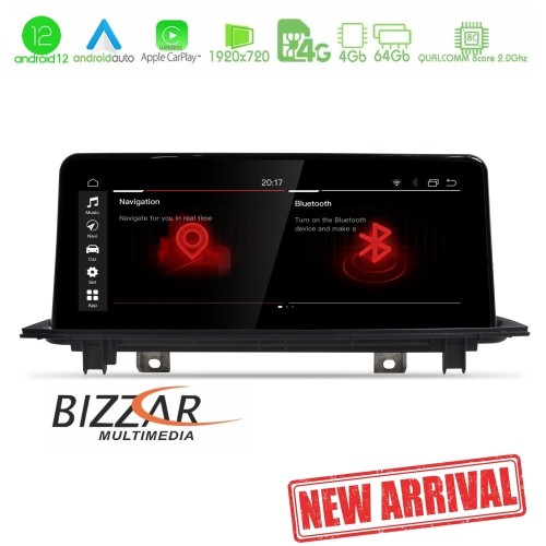 Bizzar QL Series Android12 8core 4+64GB BMW 3er/4er(F30/F32) Navigation Multimedia Station 10,25 Bizzar QL Series Android12 8core 4+64GB BMW 3er/4er(F30/F32) Navigation Multimedia Station 10,25