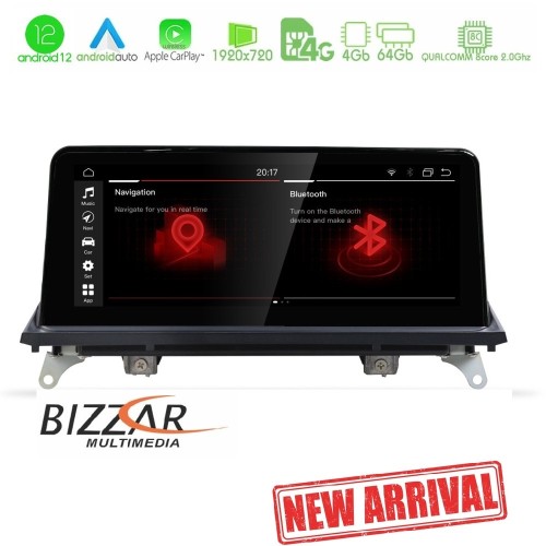 Bizzar QL Series Android12 8core 4+64GB BMW X5 & X6 με CCC Navigation Multimedia Station 10.25 Bizzar QL Series Android12 8core 4+64GB BMW X5 & X6 με CCC Navigation Multimedia Station 10.25