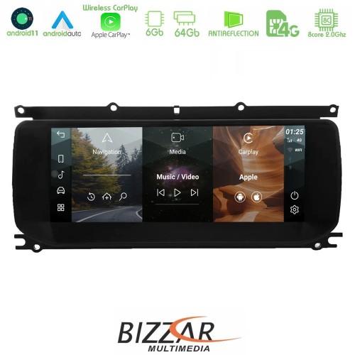 Bizzar Range Rover Evoque 2012-2015 8core Android11 6+64GB Navigation Multimedia 10.25 Bizzar Range Rover Evoque 2012-2015 8core Android11 6+64GB Navigation Multimedia 10.25