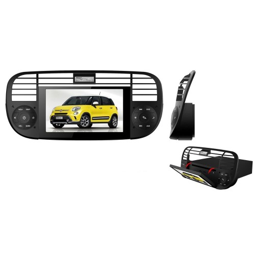 Bizzar S310 Fiat 500 Black 8Core Android 10 Multimedia Station Bizzar S310 Fiat 500 Black 8Core Android 10 Multimedia Station