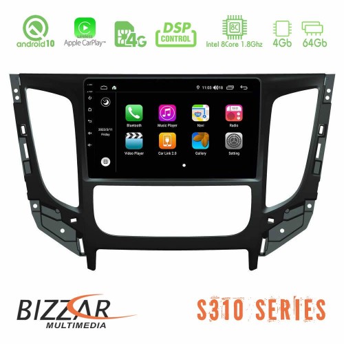 Bizzar S310 Mitsubishi L200 2016-2021 Car Pad 9 Bizzar S310 Mitsubishi L200 2016-2021 Car Pad 9