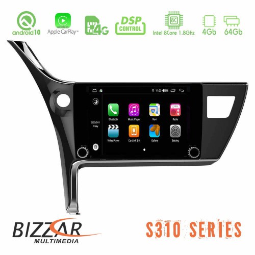 Bizzar S310 Toyota Corolla 2017-2018 Car Pad 10 Bizzar S310 Toyota Corolla 2017-2018 Car Pad 10