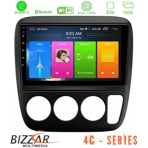 Bizzar 4C Series Honda CRV 1997-2001 4Core Android12 2+16GB Navigation Multimedia Tablet 9 Bizzar 4C Series Honda CRV 1997-2001 4Core Android12 2+16GB Navigation Multimedia Tablet 9