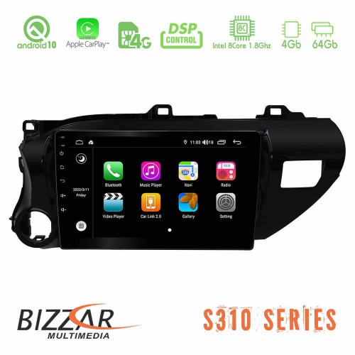 Bizzar S310 Toyota Hilux 2017-2021 Car Pad 10 Bizzar S310 Toyota Hilux 2017-2021 Car Pad 10