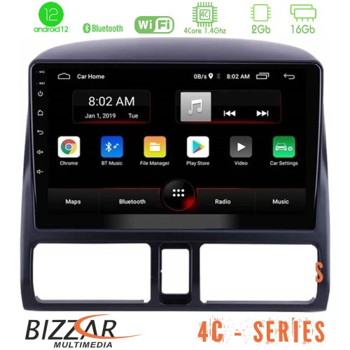 Bizzar 4C Series Honda CRV 2002-2006 4Core Android12 2+16GB Navigation Multimedia Tablet 9 Bizzar 4C Series Honda CRV 2002-2006 4Core Android12 2+16GB Navigation Multimedia Tablet 9