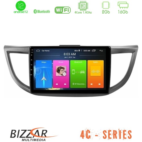 Bizzar 4C Series Honda CRV 2012-2017 4Core Android12 2+16GB Navigation Multimedia Tablet 9 Bizzar 4C Series Honda CRV 2012-2017 4Core Android12 2+16GB Navigation Multimedia Tablet 9