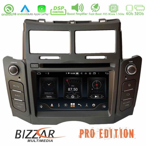 Bizzar Toyota Yaris Grey Color Android 10 8core Navigation Multimedia Bizzar Toyota Yaris Grey Color Android 10 8core Navigation Multimedia
