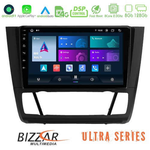 Bizzar Ultra Series BMW 1Series E81/E82/E87/E88 (AUTO A/C) 8core Android11 8+128GB Navigation Multimedia Tablet 9 Bizzar Ultra Series BMW 1Series E81/E82/E87/E88 (AUTO A/C) 8core Android11 8+128GB Navigation Multimedia Tablet 9