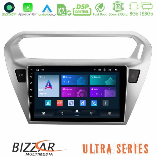 Bizzar Ultra Series Citroën C-Elysée / Peugeot 301 8Core Android11 8+128GB Navigation Multimedia Tablet 9 Bizzar Ultra Series Citroën C-Elysée / Peugeot 301 8Core Android11 8+128GB Navigation Multimedia Tablet 9