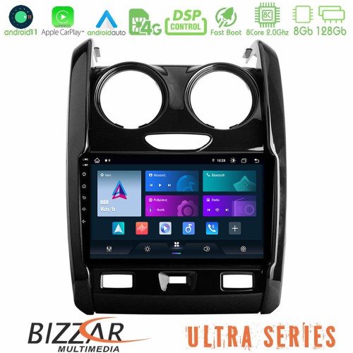 Bizzar Ultra Series Dacia Duster 2014-2018 8Core Android11 8+128GB Navigation Multimedia Tablet 9 Bizzar Ultra Series Dacia Duster 2014-2018 8Core Android11 8+128GB Navigation Multimedia Tablet 9