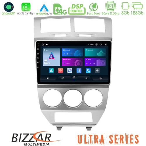 Bizzar Ultra Series Dodge Caliber 2006-2011 8core Android11 8+128GB Navigation Multimedia Tablet 10 Bizzar Ultra Series Dodge Caliber 2006-2011 8core Android11 8+128GB Navigation Multimedia Tablet 10