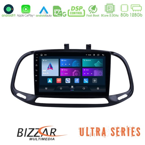 Bizzar Ultra Series Fiat Doblo 2015-2022 8core Android11 8+128GB Navigation Multimedia Tablet 9 Bizzar Ultra Series Fiat Doblo 2015-2022 8core Android11 8+128GB Navigation Multimedia Tablet 9