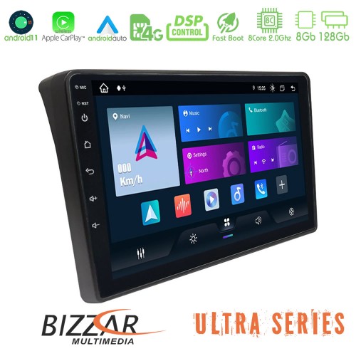 Bizzar Ultra Series Fiat Ducato/Citroen Jumper/Peugeot Boxer 8core Android11 8+128GB Navigation Multimedia Tablet 9 Bizzar Ultra Series Fiat Ducato/Citroen Jumper/Peugeot Boxer 8core Android11 8+128GB Navigation Multimedia Tablet 9
