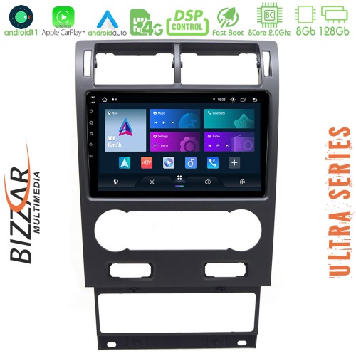 Bizzar Ultra Series Ford Mondeo 2004-2007 8core Android 11 8+128GB Navigation Multimedia Tablet 9 Bizzar Ultra Series Ford Mondeo 2004-2007 8core Android 11 8+128GB Navigation Multimedia Tablet 9