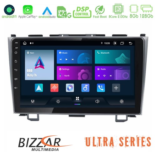 Bizzar Ultra Series Honda CRV 8core Android11 8+128GB Navigation Multimedia Tablet 9 Bizzar Ultra Series Honda CRV 8core Android11 8+128GB Navigation Multimedia Tablet 9