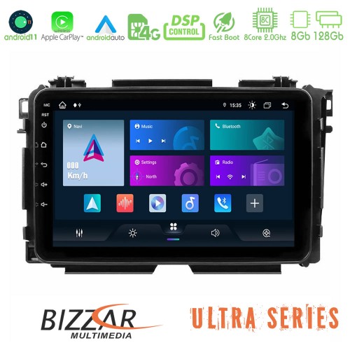 Bizzar Ultra Series Honda HR-V 8core Android11 8+128GB Navigation Multimedia Tablet 9 Bizzar Ultra Series Honda HR-V 8core Android11 8+128GB Navigation Multimedia Tablet 9