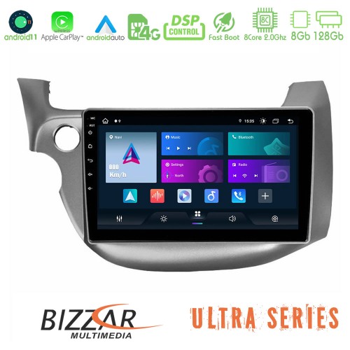 Bizzar Ultra Series Honda Jazz 2009-2013 8core Android11 8+128GB Navigation Multimedia Tablet 9 Bizzar Ultra Series Honda Jazz 2009-2013 8core Android11 8+128GB Navigation Multimedia Tablet 9