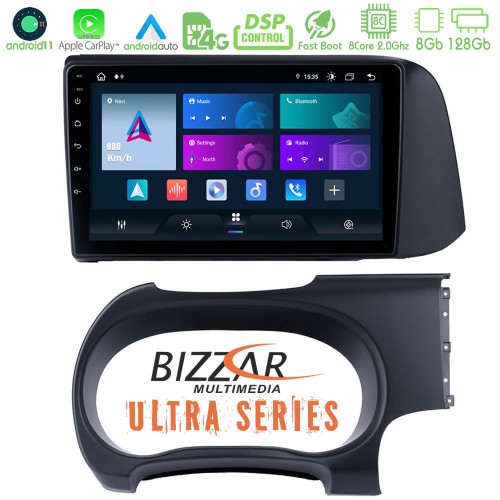 Bizzar Ultra Series Hyundai i10 8core Android11 8+128GB Navigation Multimedia Tablet 9 Bizzar Ultra Series Hyundai i10 8core Android11 8+128GB Navigation Multimedia Tablet 9