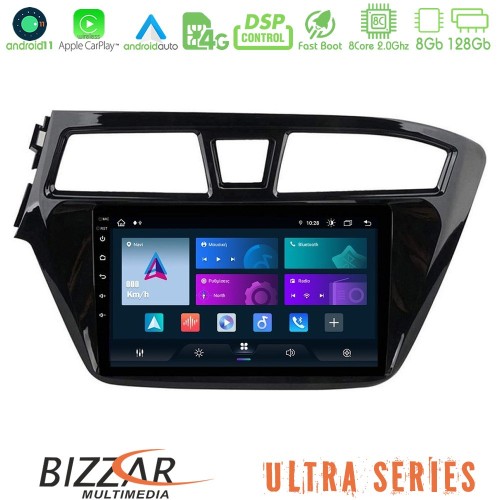 Bizzar Ultra Series Hyundai i20 2014-2018 8core Android11 8+128GB Navigation Multimedia Tablet 9 Bizzar Ultra Series Hyundai i20 2014-2018 8core Android11 8+128GB Navigation Multimedia Tablet 9