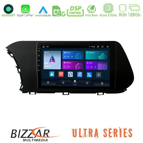 Bizzar Ultra Series Hyundai i20 2021-2022 8core Android11 8+128GB Navigation Multimedia Tablet 10 Bizzar Ultra Series Hyundai i20 2021-2022 8core Android11 8+128GB Navigation Multimedia Tablet 10