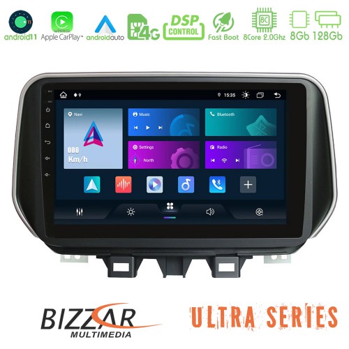 Bizzar Ultra Series Hyundai ix35 8core Android11 8+128GB Navigation Multimedia Tablet 10 Bizzar Ultra Series Hyundai ix35 8core Android11 8+128GB Navigation Multimedia Tablet 10
