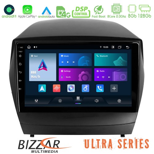 Bizzar Ultra Series Hyundai IX35 Auto A/C 8core Android11 8+128GB Navigation Multimedia Tablet 9 Bizzar Ultra Series Hyundai IX35 Auto A/C 8core Android11 8+128GB Navigation Multimedia Tablet 9