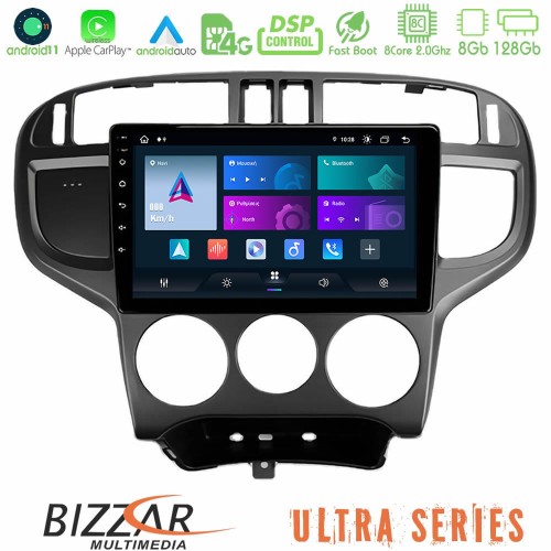 Bizzar Ultra Series Hyundai Matrix 2001-2010 8Core Android11 8+128GB Navigation Multimedia Tablet 9 Bizzar Ultra Series Hyundai Matrix 2001-2010 8Core Android11 8+128GB Navigation Multimedia Tablet 9