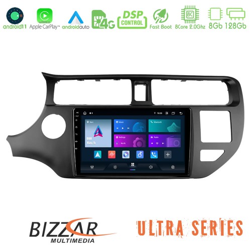 Bizzar Ultra Series Kia Rio 2011-2015 8core Android11 8+128GB Navigation Multimedia Tablet 9 Bizzar Ultra Series Kia Rio 2011-2015 8core Android11 8+128GB Navigation Multimedia Tablet 9