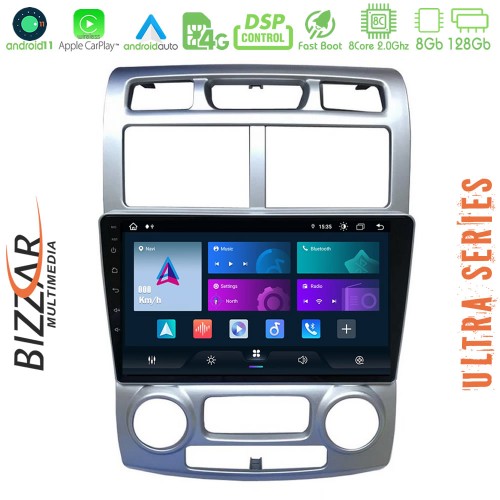 Bizzar Ultra Series Kia Sportage 2005-2008 8core Android11 8+128GB Navigation Multimedia Tablet 9″ Bizzar Ultra Series Kia Sportage 2005-2008 8core Android11 8+128GB Navigation Multimedia Tablet 9″