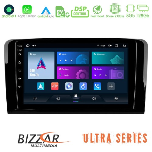 Bizzar Ultra Series Mercedes ML/GL Class 8core Android11 8+128GB Navigation Multimedia Tablet 9 Bizzar Ultra Series Mercedes ML/GL Class 8core Android11 8+128GB Navigation Multimedia Tablet 9